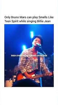 Nirvana x Michael Jackson By Bruno Mars