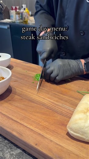 Next Up on the Game Day Menu: LHA USDA Prime Boneless Strip Steak Sandwiches 🤤🏀 Check out our Instagram to get this recipe, curated by our corporate chef, Nico sent right to your inbox!