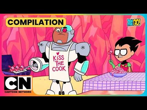 Big Buffet Even Bigger Crush🦞😂| Teen Titans Go💝| Kids Videos✨| ‪@cnindia‬ ​