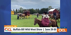 Live from the site of weekend’s Buffalo Bill’s Wild West Show