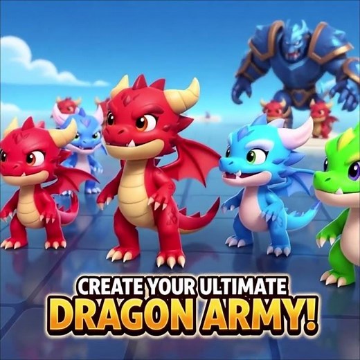 MERGE, EVOLVE, AND UNLEASH THE BEAST! | Dragon Master Official #dragonmaster #games