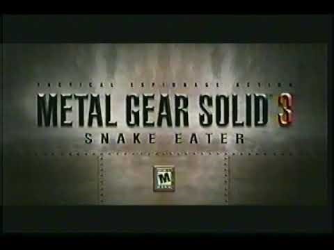 PS2- Metal Gear Solid 3 Snake Eater commercial 2004