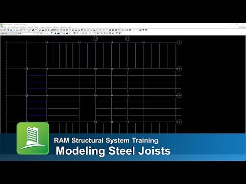 Modeling Steel Joists in RAM Structural System