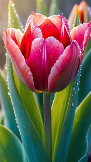 Tulip Blooming Time-lapse 🌷 | The Poetry of Spring #Tulip #Blooming
