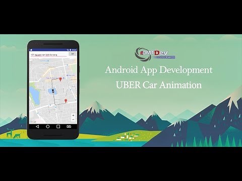 Android Studio Tutorial - UBER Car animation