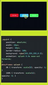 Crazy Button Hover & Click Effects | HTML CSS JavaScript Animation | UI Design Short