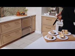 Café Double Dishwasher Drawer with Knock to Pause