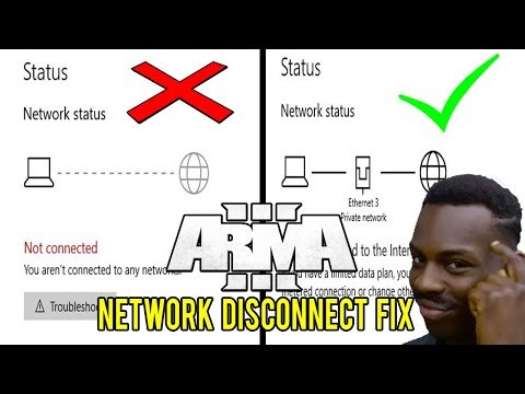 Arma 3 - Network/internet disconnect fix (2024)\n