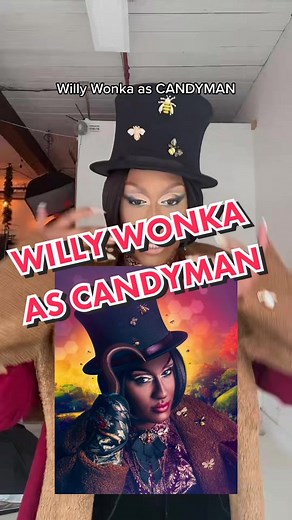 Willy Wonka as Candyman Transformation