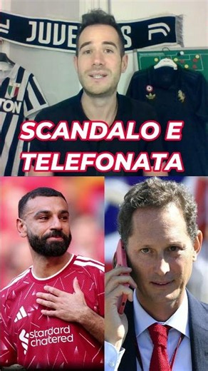 SCANDALO JUVENTUS, ELKANN CONFERMA COMOLLI PER UN MOTIVO ASURDO | SPALLETTI CHIAMA SALAH #shorts