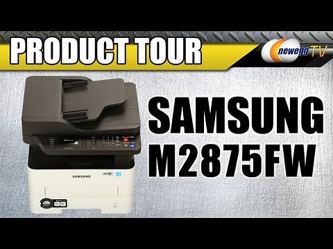 Newegg TV: Samsung Xpress M2875FW All-in-One Laser Color Printer Product Tour