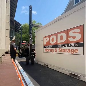 PODZILLA makes every moving day an epic one. 🙌 Thanks for choosing PODS, Chris! #WhatMovesYou | PODS Moving & Storage
