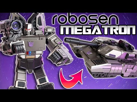ROBOSEN'S FLAGSHIP MEGATRON G1 The TRANSFORMERS Decepticon with Automatic Transformation: A Compl...