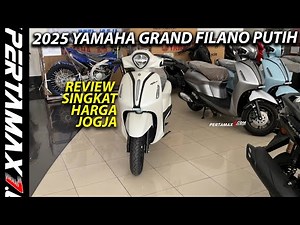 REVIEW Yamaha Grand Filano 125 Glossy White NEO 2025 Latest Affordable Jogja Price #filano
