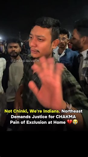 ज़िन्दगी गुलज़ार है ! on Instagram: "Voices from India’s Northeast are coming together in a quiet yet powerful appeal for dignity and justice following the case involving Anjel Chakma. The message being shared widely “Not Chinki, We’re Indians” is a reminder of the pain many from the region continue to carry while seeking acceptance in their own country.For many, the incident has reopened conversations about identity, belonging and the emotional weight of exclusion. The phrase “pain of being exc