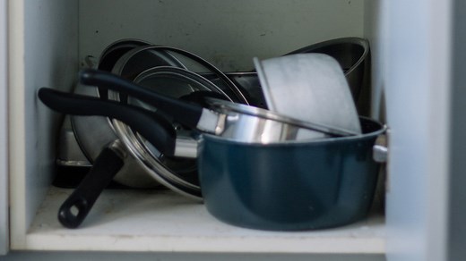 The Simple DIY Pots And Pans Storage Solution That Frees Up Kitchen Cabinet Space