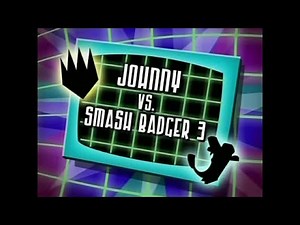Johnny Test: Johnny vs Smash badger 3!! Rare, episode in HD!!!