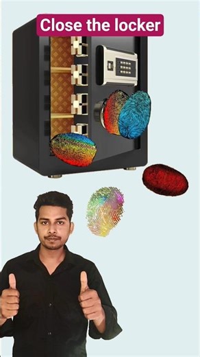 Close the locker?#shortvideo #shortsfeed #challenge #fingerprint