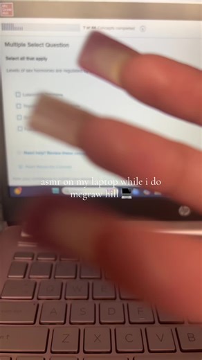 asmr on my laptop 💻 #asmr #lofiasmr #inaudibleasmr #tappingasmr #tappingasmr