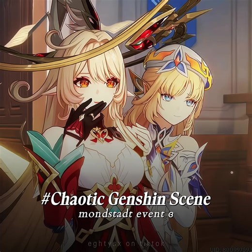 Genshin Impact: Paimon Kicks Varka's Face in Mondstadt Cutscene