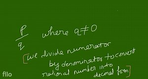 Changing rational form into decimal form.... | Filo