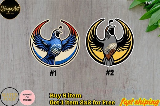 California Rebel Alliance Sticker/car Magnet, Anti ICE Activist Sticker, California Quail Resistance Decal, California Quail Bird Sticker - Etsy