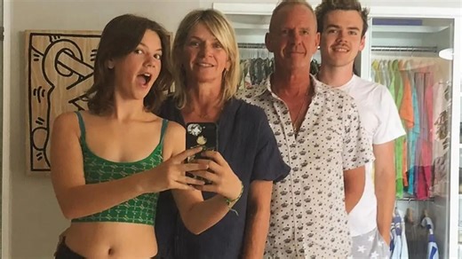 Zoe Ball's son shares unseen family snaps with Fatboy Slim as she quits BBC