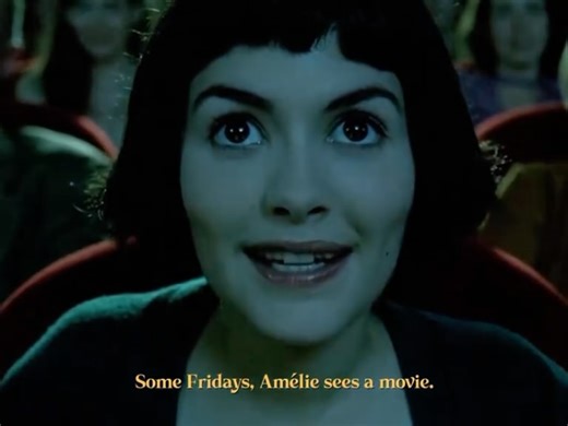 films and tv❣️ on Instagram: "Amélie is one of those rare films that turns small, ordinary moments into something quietly magical. It doesn’t rely on fantasy to create wonder — it finds it in human behavior, in the tiny rituals people build around loneliness, and in the ways one person’s kindness can ripple into someone else’s life without them ever knowing why. Amélie Poulain moves through Paris like an observer more than a participant. She notices details other people miss: the way someone smi