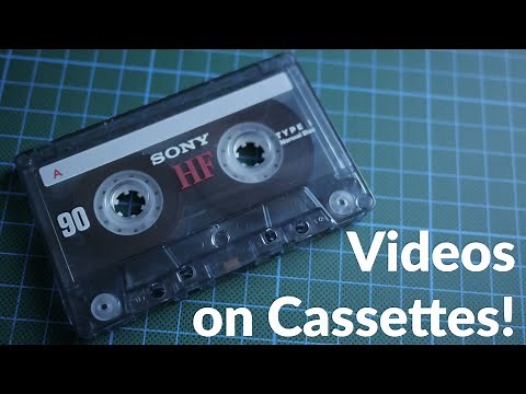 Cassette Video - Video on (Audio) Cassettes!