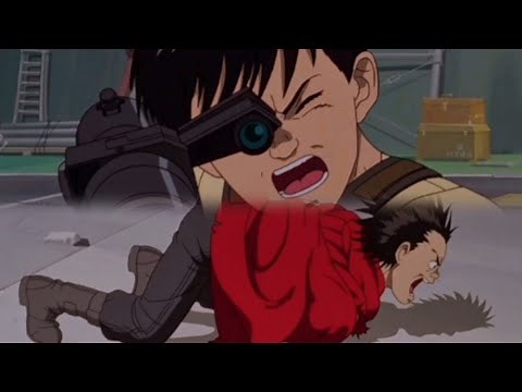 Akira Tetsuo's Mutation Part 1 In 20 Dubs comparison