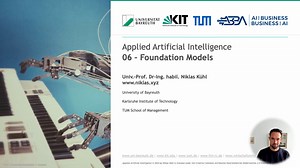 Applied Artificial Intelligence — 6: Foundation Models