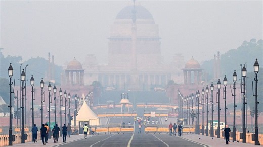 Diwali firecrackers leave New Delhi shrouded in toxic smog