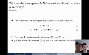 [CFD] The SIMPLE Algorithm (to solve incompressible Navier-Stokes)