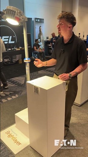 Eaton's VMVL Industrial Low-Bay LED Luminaire & V-Spring Pole at the 2026 IEEE ESW