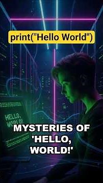 Why Do Programmers Always Write “Hello, World!”?