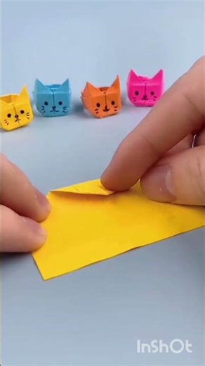 cat ring #official_origami&drawing