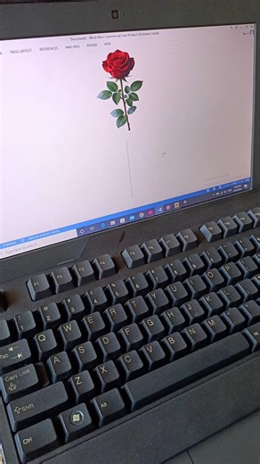 Rose 🌹 Logo in Ms Word By shortcut key | In English | Digital shortcut Hub. #shortcutkeys #usa.
