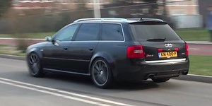 The Original Audi RS6 Uses a Brutal-Sounding Cosworth V-8