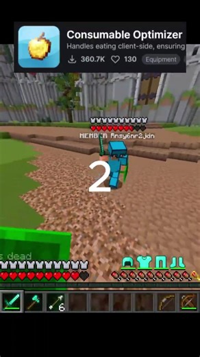 Best Minecraft PvP Mods You NEED 😳 (Part 3) #minecraft #shorts