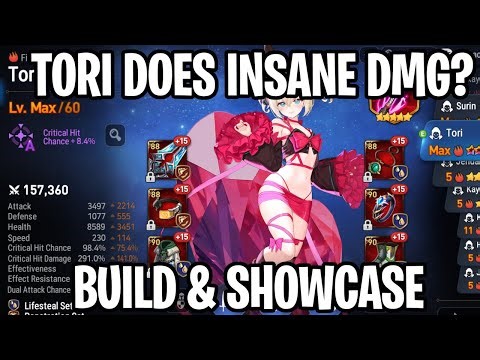 Tori Build & Showcase - GREAT for PVP? [Epic Seven]
