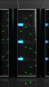 Exploring a High-Tech Server Room With Massive Storage Capacity