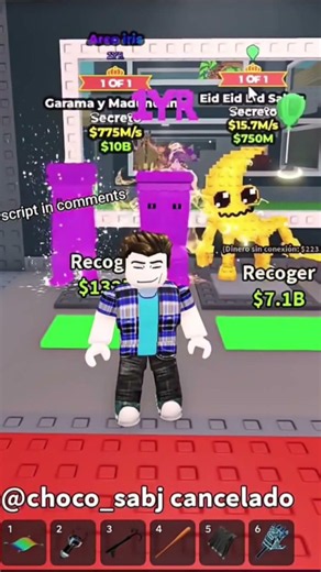 1 of 1 visual script | syvohub | Steal a brainrot #live #roblox #sabscribe #script