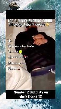 ''Top 6 Snoring Sounds That Will Make You Laugh!'' Meme Overload #1