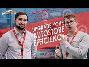 Taking AutoStore to the Next Level with a Robotic Piece Picking Arm from Righthand Robotics