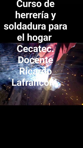 1.2K views | Curso de herrería y soldadura para el hogar Cecatec 094200800 Docente :Ricardo Daniel Lafranconi Esteva 095-93-73-43 | Lafranconi " Herreria " | Facebook
