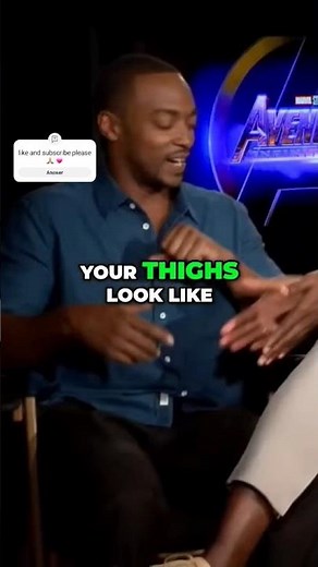 Laugh Out Loud with Anthony Mackie's Hilarious Interview! #comedy