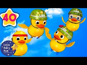 Six Little Ducks | Baby Songs |  More Nursery Rhymes & Kids Songs | Little Baby Bum - Videos For Kids