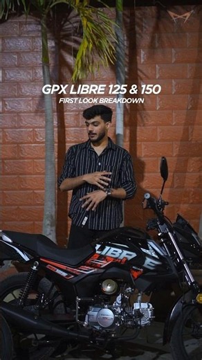 The Most Economical GPX LIBRE 150 & 125 Review | MOTO-TALKS #shorts #yt