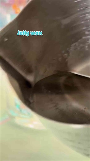 Ocean water candle DIY | Jelly wax + ASMR + coastal vibes🐚✨🌊