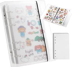 Reusable Sticker Book - 100 Sheet Sticker Collecting Album, Plus Size